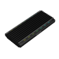 CARCASA HDD AISENS ASM2-RGB012B M-2 NEGRA