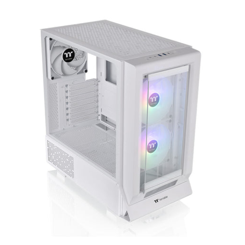 CAJA GAMING THERMALTAKE CERES 350 MX ATX 3XVENT 140 ARGB SN FUENTE BLANCO