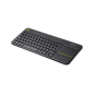 TECLADO LOGITECH K400 PLUS RF INALAMBRICO NEGRO TECLADO LOGITECH K400 PLUS RF INALAMBRICO NEGRO