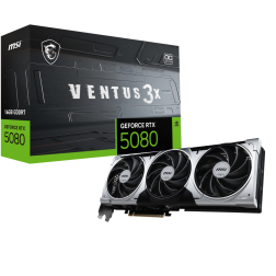 TARJETA GRAFICA MSI RTX 5080 16G VENTUS 3X OC PLUS