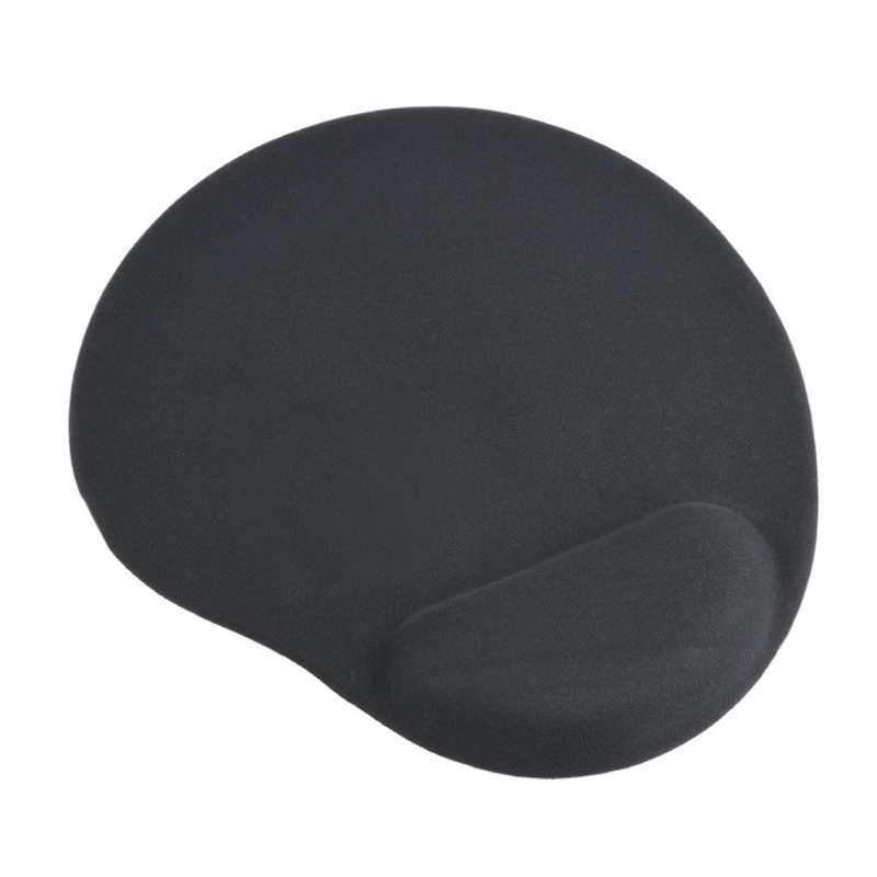 ALFOMBRILLA DE GEL GEMBIRD PARA RATON CON SOPORTE PARA MUNECA, NEGRO