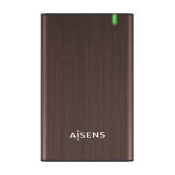 CARCASA HDD AISENS ASE-2525BWN 2-5" MARRON