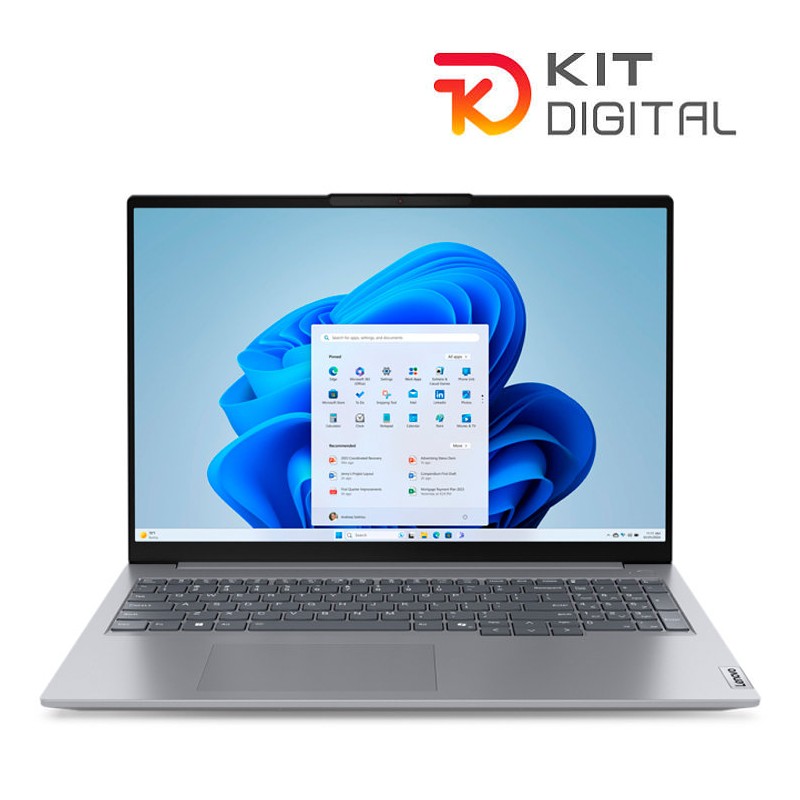 PORTATIL LENOVO THINKBOOK 16 G7 U5 125U 16GB 512GB 16"WUXGA W11P PORTATIL LENOVO THINKBOOK 16 G7 U5 125U 16GB 512GB 16"WUXGA W11P