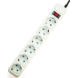 REGLETA GEMBIRD 6 ENCHUFES, PROTECTOR CONTRA SOBRETENSIONES, 10 PIES