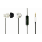 AURICULARES GEMBIRD "PARIS" METALICO PLATEADO MICROFONO ALAMBRICO JACK 3-5MM