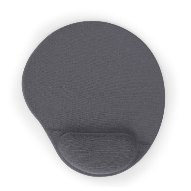 ALFOMBRILLA DE GEL GEMBIRD PARA RATON CON SOPORTE PARA MUNECA, GRIS