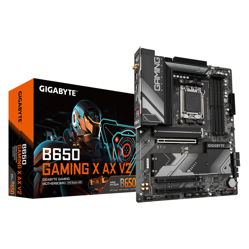 PLACA BASE GIGABYTE B650 GAMING X AX V2 AM5 ATX 4XDDR5 PLACA BASE GIGABYTE B650 GAMING X AX V2 AM5 ATX 4XDDR5