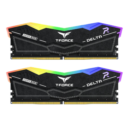 DDR5 TEAMGROUP T-FORCE DELTA RGB 16GB X2 6000 NEGRO
