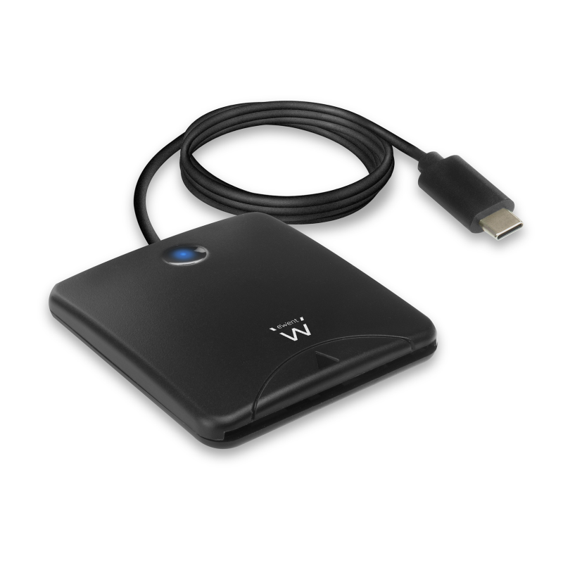 LECTOR DE TARJETAS EWENT SMART CARD ID USB TIPO C LECTOR DE TARJETAS EWENT SMART CARD ID USB TIPO C