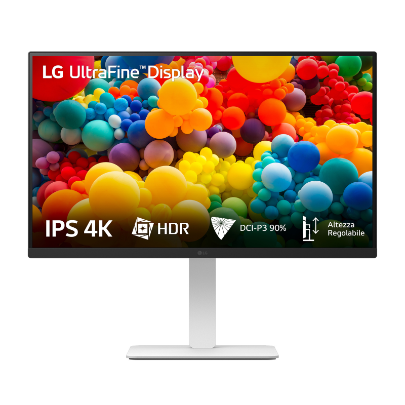 MONITOR LG 27" 27US550-W ULTRAFINE IPS 4K UHD