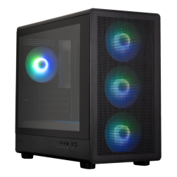 CAJA ZALMAN M5 MATX 4 X VENT 120MM ARGB 2XUSB 3-0 NEGRO S-N FUENTE