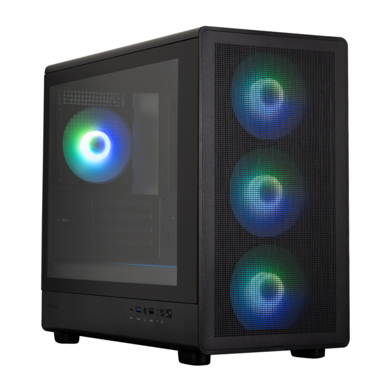 CAJA ZALMAN M5 MATX 4 X VENT 120MM ARGB 2XUSB 3-0 NEGRO S-N FUENTE