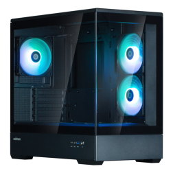 CAJA ZALMAN P30 V2 MATX 3 X VENT 120MM ARGB 2XUSB 3-0 NEGRO S-N FUENTE