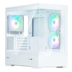 CAJA ZALMAN P30 V2 MATX 3 X VENT 120MM ARGB 2XUSB 3-0 BLANCO S-N FUENTE