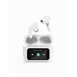 AURICULARES GEMBIRD TWS-LCD-ANC-01-W BLANCO BT