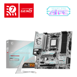 PLACA BASE MSI B850M GAMING PLUS WIFI 6E PCI-E x16 Gen5, M-2 Gen5