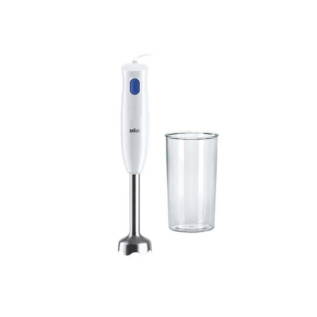BATIDORA DE MANO BRAUN MQ1BOO0-001M CON VASO 600ML 750W