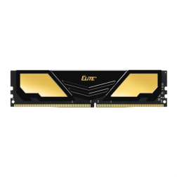 DDR4 TEAMGROUP ELITE HEATSINK 16GB 3200 NEGRO - DORADO