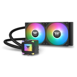 REFRIGERACION LIQUIDA CPU THERMALTAKE LA240 ARGB 2X120MM NEGRO