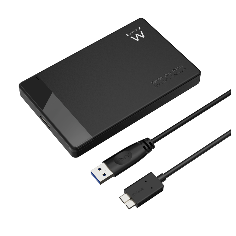 CARCASA HDD EWENT EW7049 2-5" NEGRA