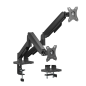 SOPORTE AISENS MESA ECO CONTRAPESO MONITOR 9KG (3 PIV 2 BRAZOS) 17"-32"