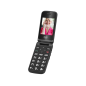 TELEFONO TREVI FLEX PLUS 55 FLIP SENIOR PHONE DUAL SCREEN BLACK