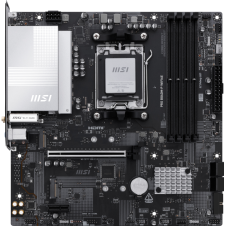 PLACA BASE MSI B840M-P WIFI PCI-E 16x Gen4, M-2 Gen4