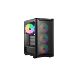 CAJA BEQUIET PURE BASE 501 LX 4XVENT 140 MM S-N NEGRO