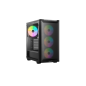 CAJA BEQUIET PURE BASE 501 LX 4XVENT 140 MM S-N NEGRO