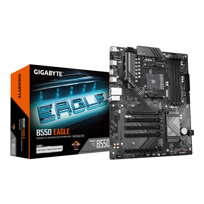 PLACA BASE GIGABYTE B550 EAGLE 4x DDR4 PLACA BASE GIGABYTE B550 EAGLE 4x DDR4