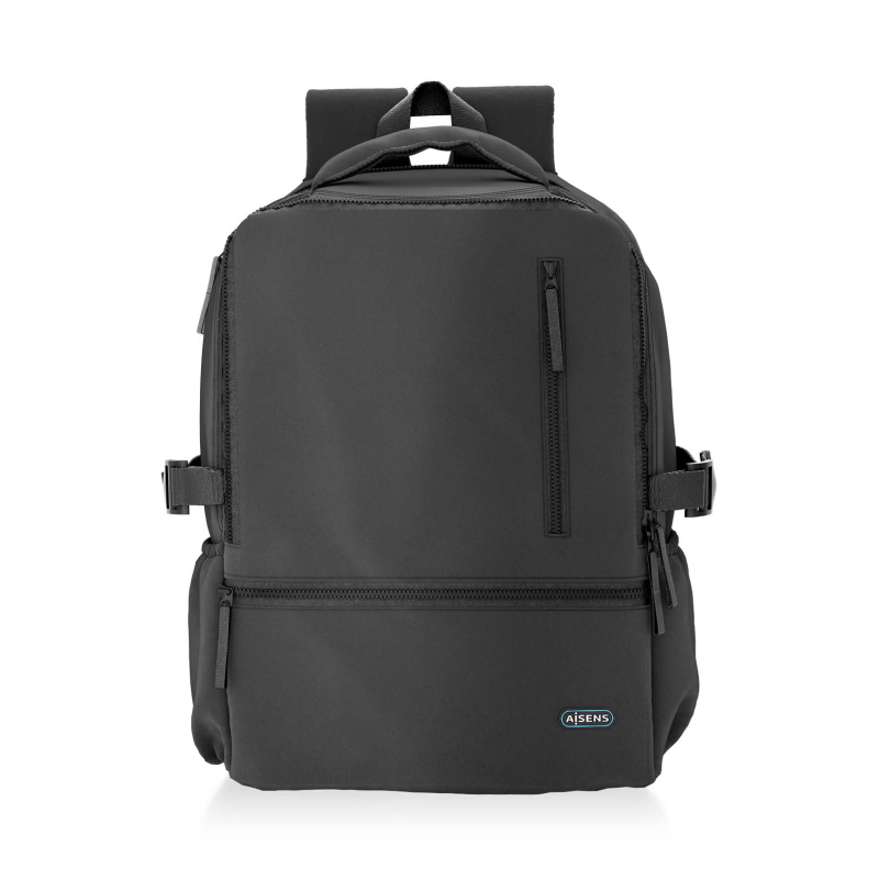 MOCHILA AISENS DEPORTIVA REPELENTE AL AGUA 15,6" NEGRO