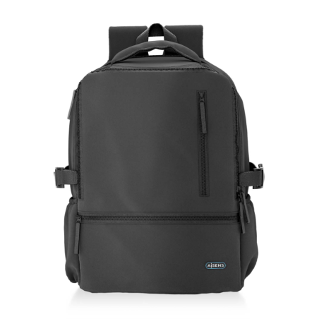 MOCHILA AISENS DEPORTIVA REPELENTE AL AGUA 15,6" NEGRO