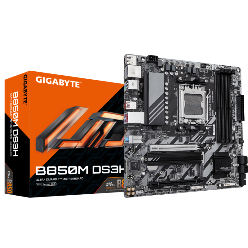 PLACA BASE GIGABYTE B850M DS3H 1-0 PLACA BASE GIGABYTE B850M DS3H 1-0
