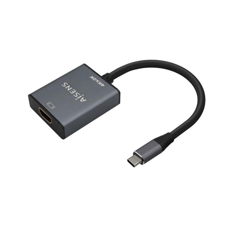 CABLE CONVERSOR AISENS ALUMINIO USB-C A HDMI 4K30HZ GRIS 15CM CABLE CONVERSOR AISENS ALUMINIO USB-C A HDMI 4K30HZ GRIS 15CM