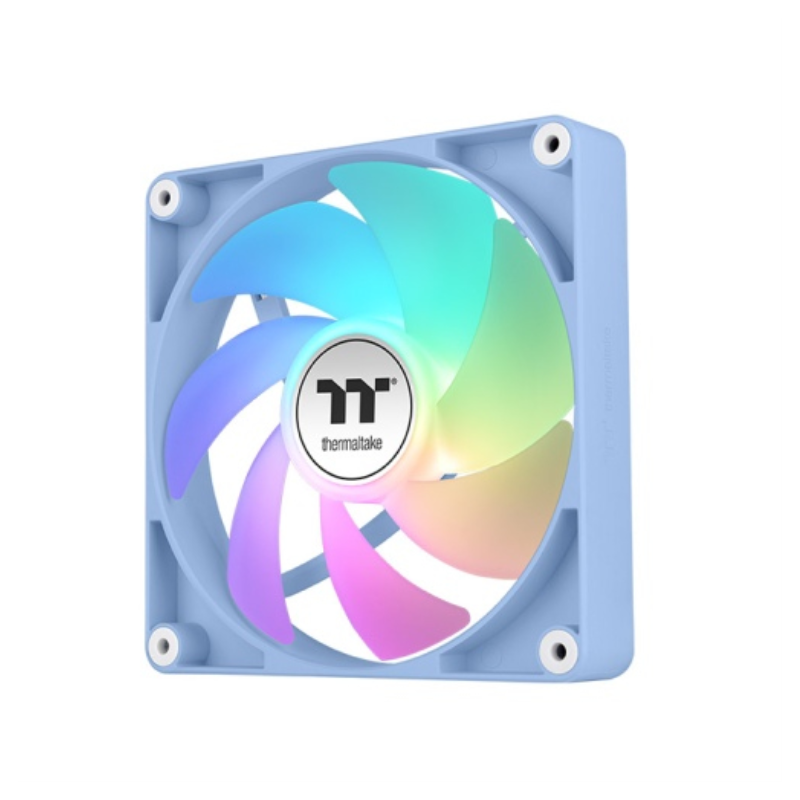 VENTILADOR CAJA THERMALTAKE CT120 ARGB 2XVENT AZUL HYDRANGEA