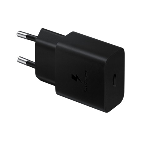 CARGADOR SAMSUNG EP-T1510 USB-C 15W BLACK CON CABLE