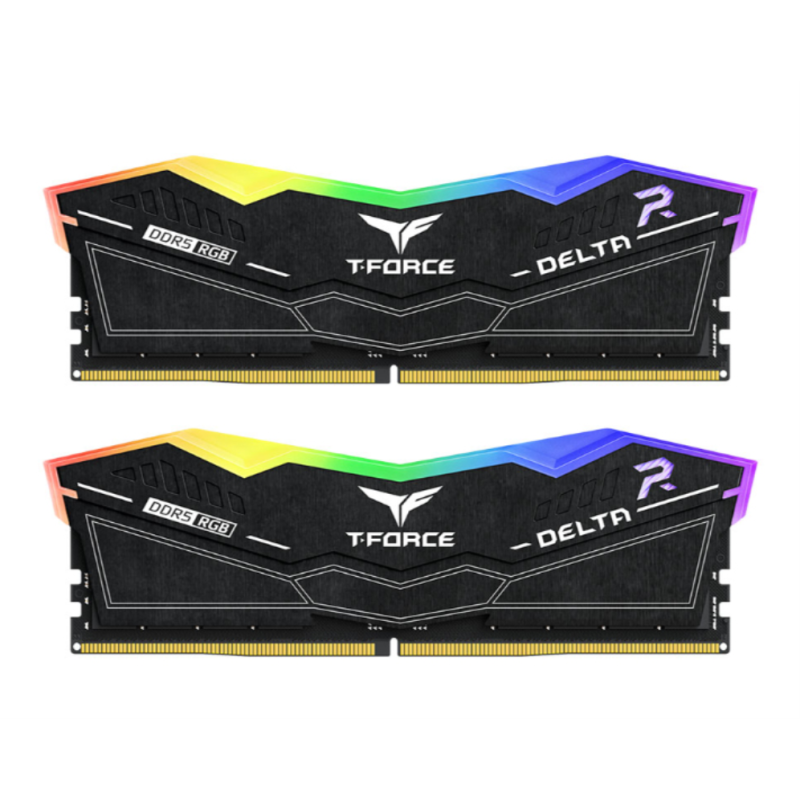 DDR5 TEAMGROUP T-FORCE DELTA RGB 8GB X2 6000 NEGRO