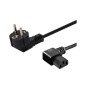 CABLE ALIMENTACIÓN ANGULAR 1-2M SCHUKO-IEC C13