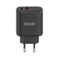 CARGADOR SAVIO LA-06 DUAL 30W USB 3-0