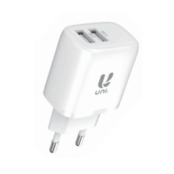 CARGADOR UNI DUAL 2-4A USB-A