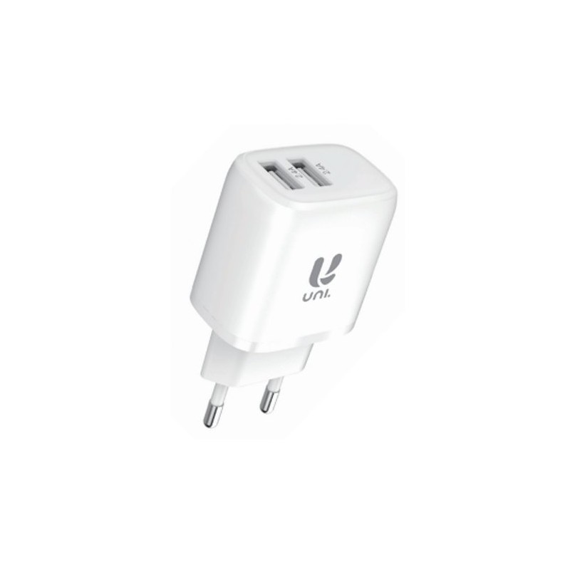 CARGADOR UNI DUAL 2-4A USB-A