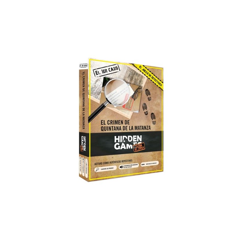 JUEGO DE MESA MAGIC BOX HIDDEN GAMES CASO 1