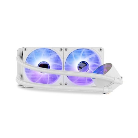 REFRIGERACION LIQUIDA NOX HUMMER M-240 KIT RL ARGB BLANCO