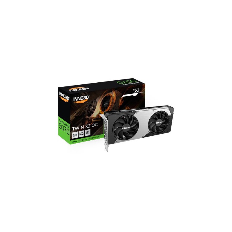 TARJETA GRÁFICA INNO3D RTX 5070 TWIN X2 OC 12GB