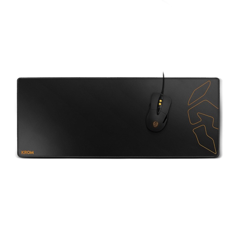 ALFOMBRILLA KROM KNOUT XL EXTENDED NEGRO