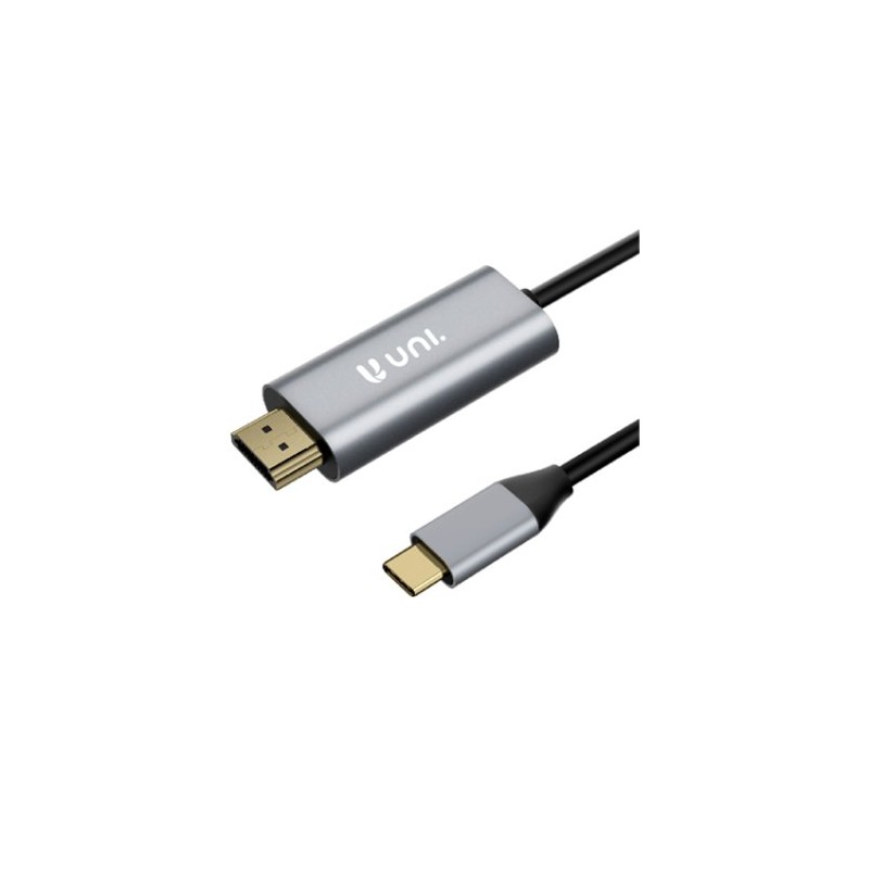 ADAPTADOR UNI USB-C A HDMI MACHO 4K