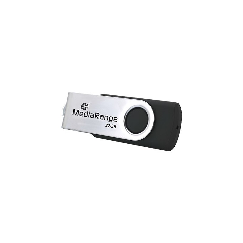 PENDRIVE 32GB USB-C 3-2 MEDIARANGE SILVER-BLACK