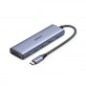 HUB UGREEN 6EN1 USB-C A HDMI + 3XUSB-A + SD-TF
