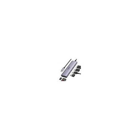 HUB UGREEN 6EN1 USB-C A HDMI + 3XUSB-A + SD-TF