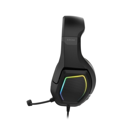 Auriculares Gaming con Micrófono Krom Kopa 7-1- USB 2-0- Negros